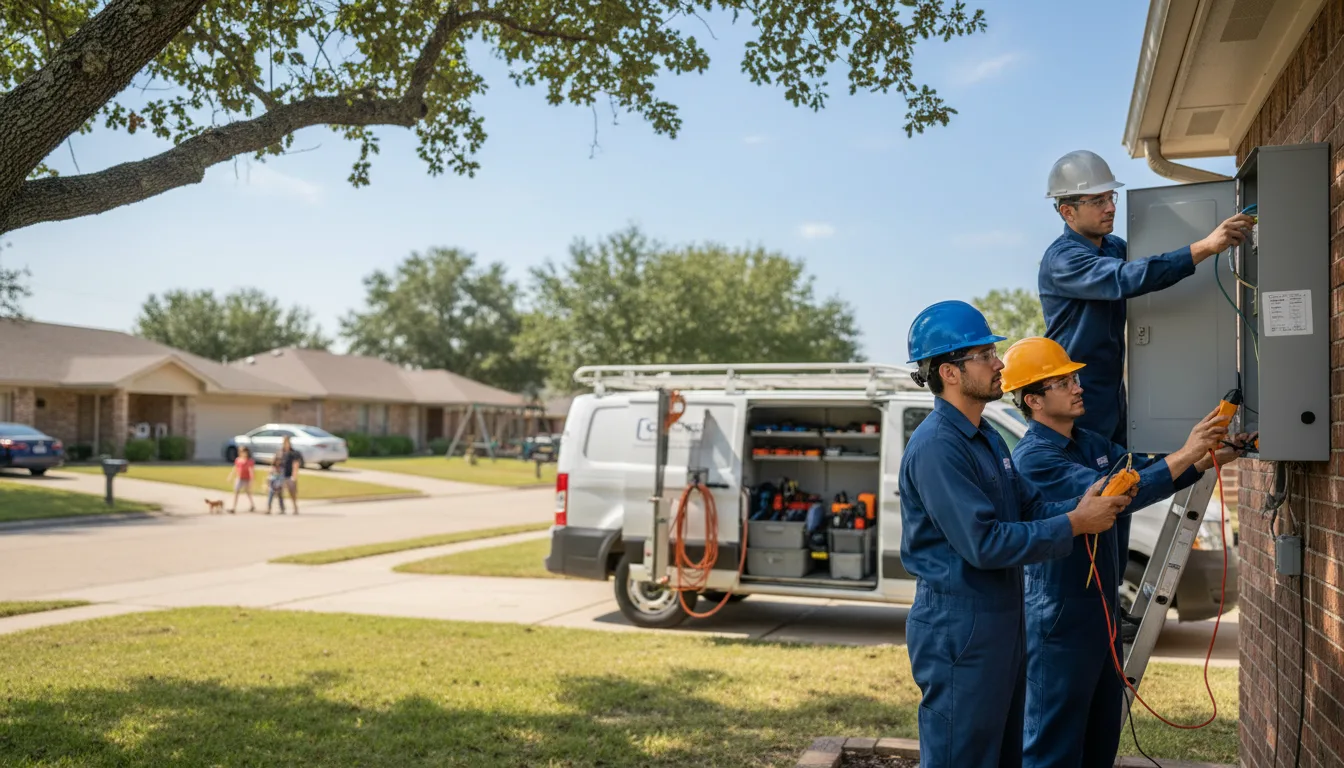 Certified electrician providing emergency electrical services in North Bend, OH